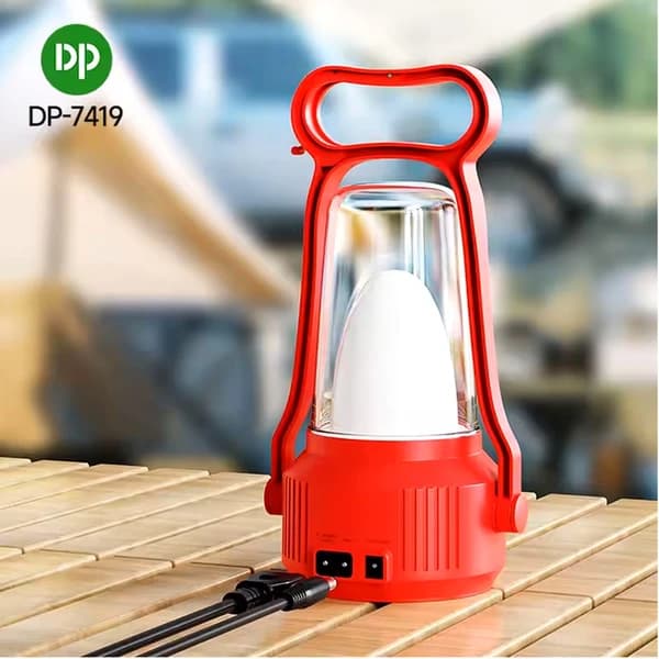 چراغ اضطراری فانوسی 9 وات دی پی مدل DP-7419 — تصویر ۴