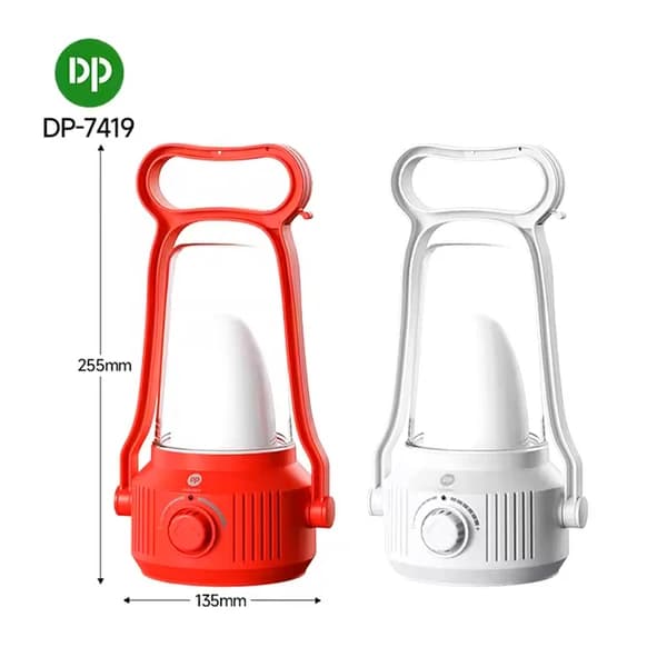 چراغ اضطراری فانوسی 9 وات دی پی مدل DP-7419 — تصویر ۳