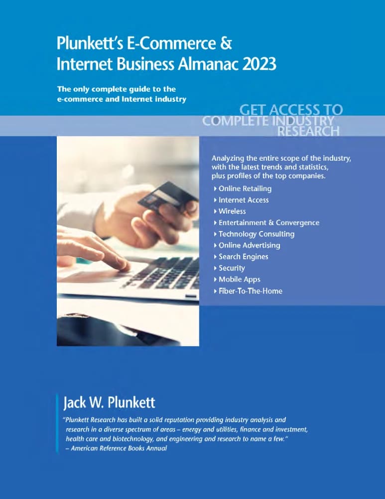 کتاب Plunkett’s E-Commerce & Internet Business Almanac 2023 (سالنامه تجارت الکترونیک و کسب‌وکار اینترنتی پلانکت ۲۰۲۳) نسخه انگلیسی PDF | جک دبلیو. پلانکت