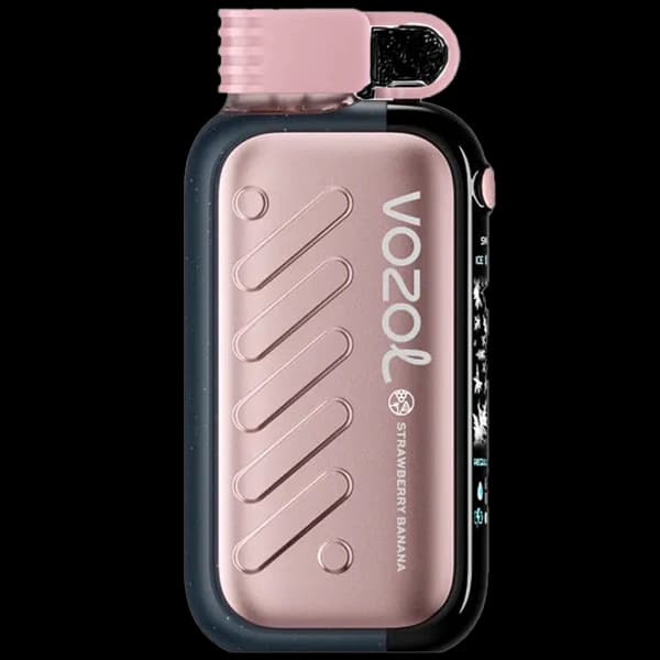 پاد یکبار مصرف وزول گیر موز توت فرنگی 50000 پاف Vozol gear ice & sweet strawberry banana pod
