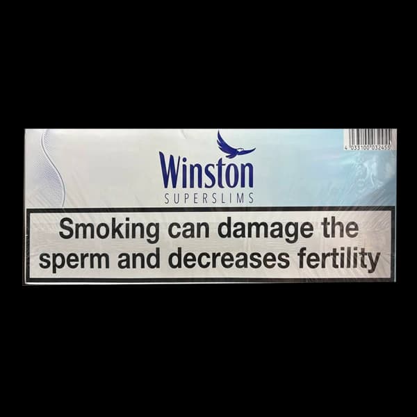 سیگار وینستون سوپراسلیم آبی Winston superslim blue