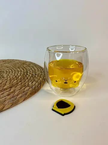 لیوان دوجداره طرح خرسی — تصویر ۳