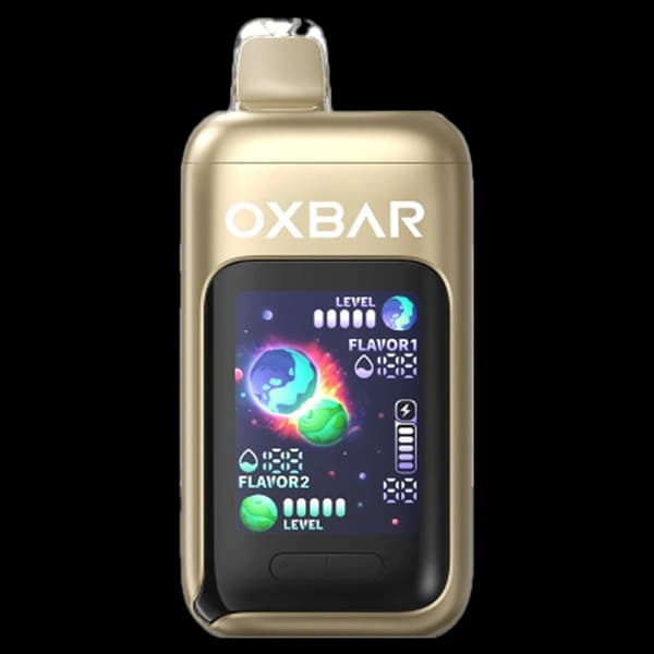 پاد یکبار مصرف اوکسبار توت فرنگی وانیل 50000 پاف oxbar dualblend strawberry vanilla pod