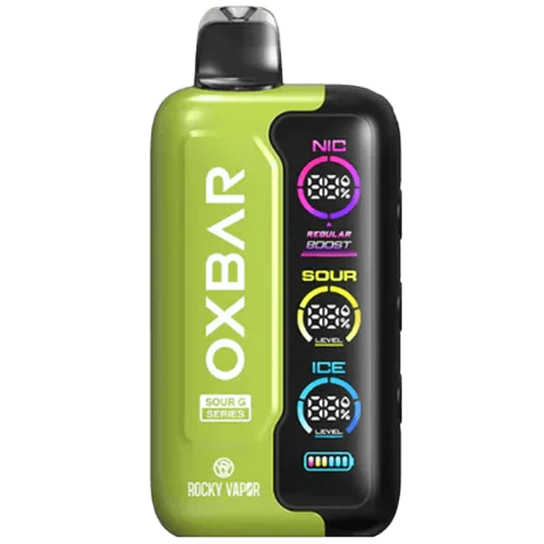 پاد یکبار مصرف اوکسبار لیمو 45000 پاف oxbar lime pod