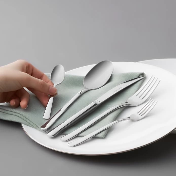 سرویس قاشق و چنگال 12 نفره کاراجا 30 پارچه مدل Padua — تصویر ۳