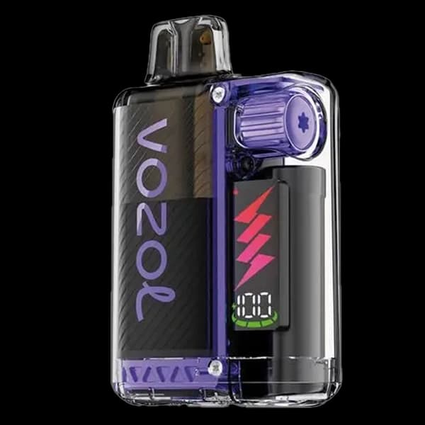 پاد یکبار مصرف وزول ویستا پلاگ بلوبری رزبری 15000 پاف Vozol vista plug blueberry sour raspberry pod
