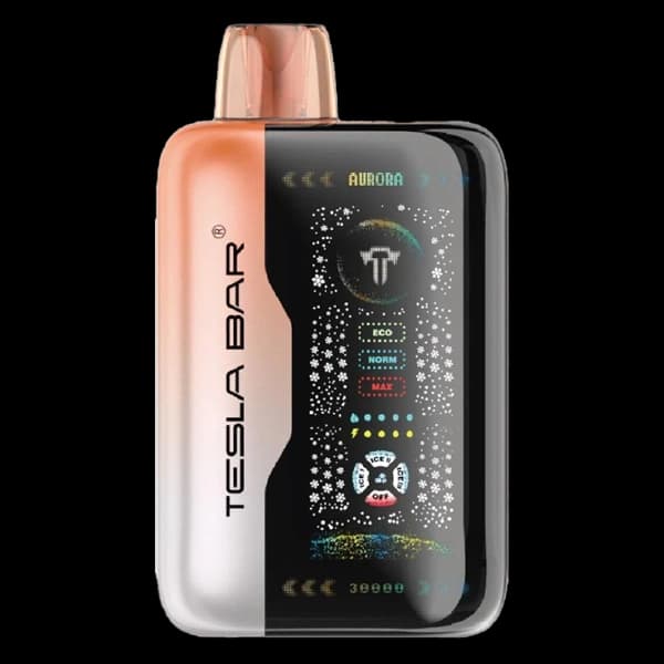 پاد یکبار مصرف تسلا بار تنباکو 40000 پاف tesla bar tobacco pod