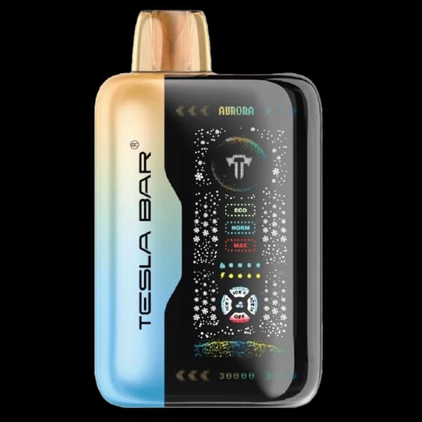 پاد یکبار مصرف تسلا بار انبه مکزیکی 40000 پاف tesla bar mexico mango pod