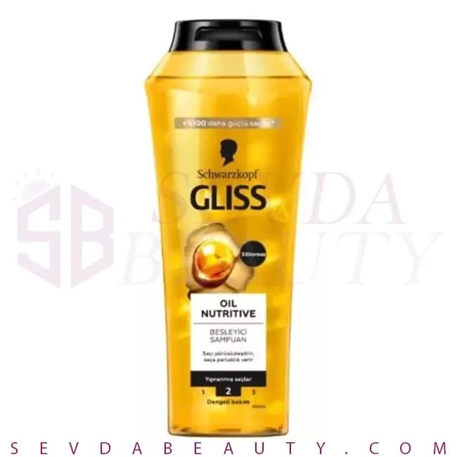 شامپو Oil Nutritive مو گلیس تغذیه کننده 500 میل