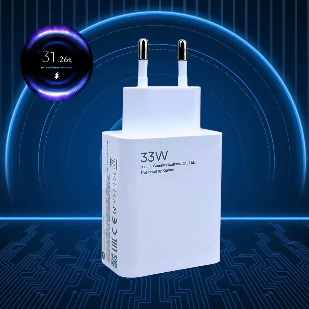 شارژر دیواری 33 وات شیائومی XIAOMI 33W — تصویر ۳