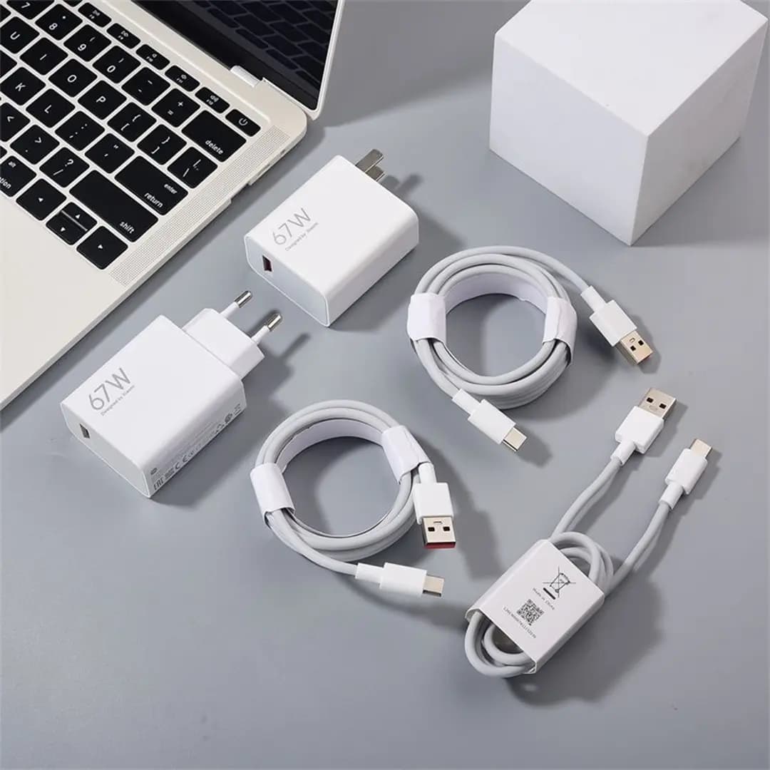 شارژر دیواری 67 وات شیائومی اورجینال XIAOMI 67W — تصویر ۴
