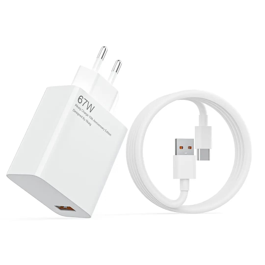 شارژر دیواری 67 وات شیائومی اورجینال XIAOMI 67W