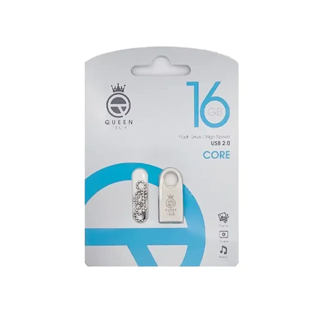 فلش مموری کوئین تک مدل CORE 16G QUEEN باظرفیت 16 گیگابایت