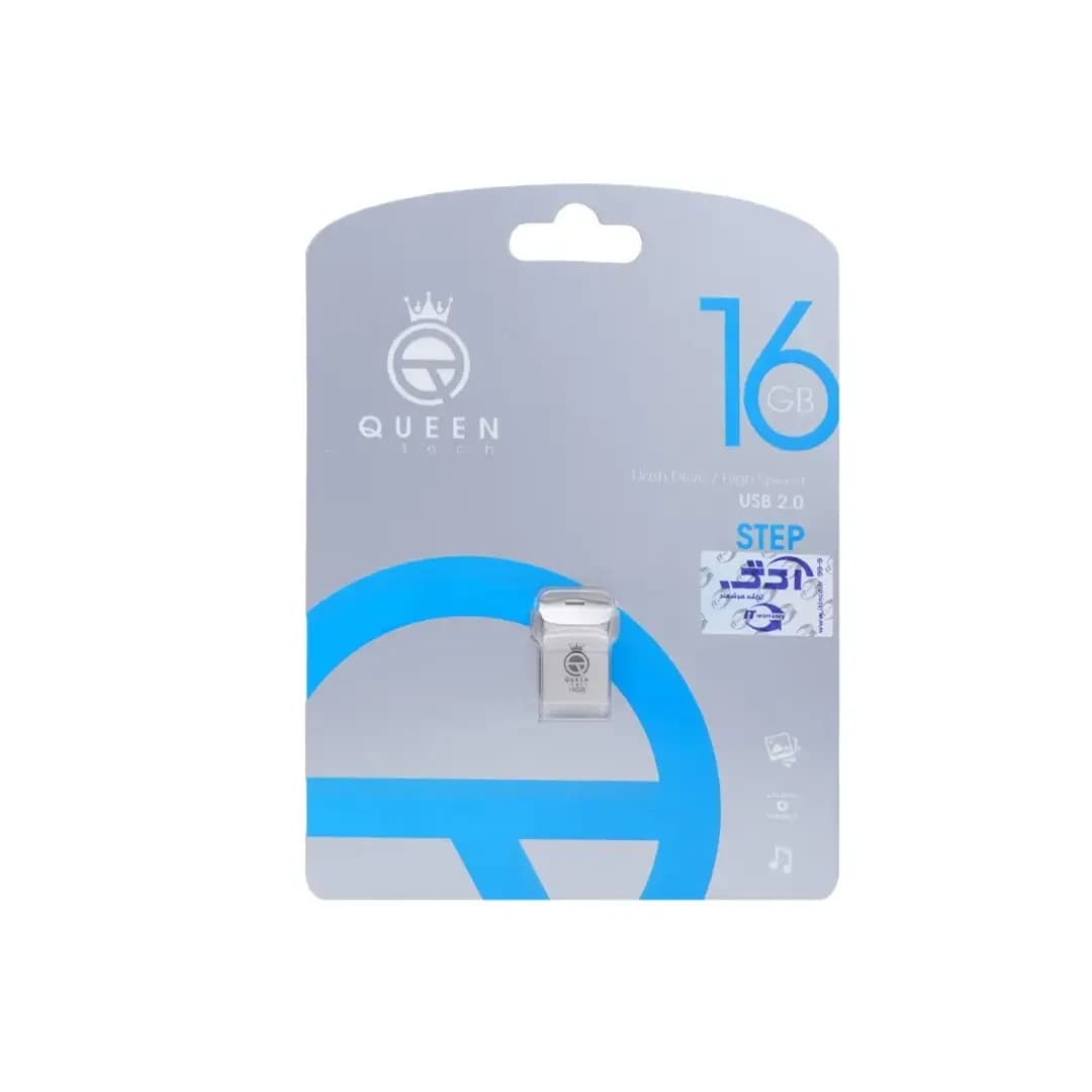 فلش مموری کوئین تک مدل STEP 16G QUEEN باظرفیت 16گیگابایت