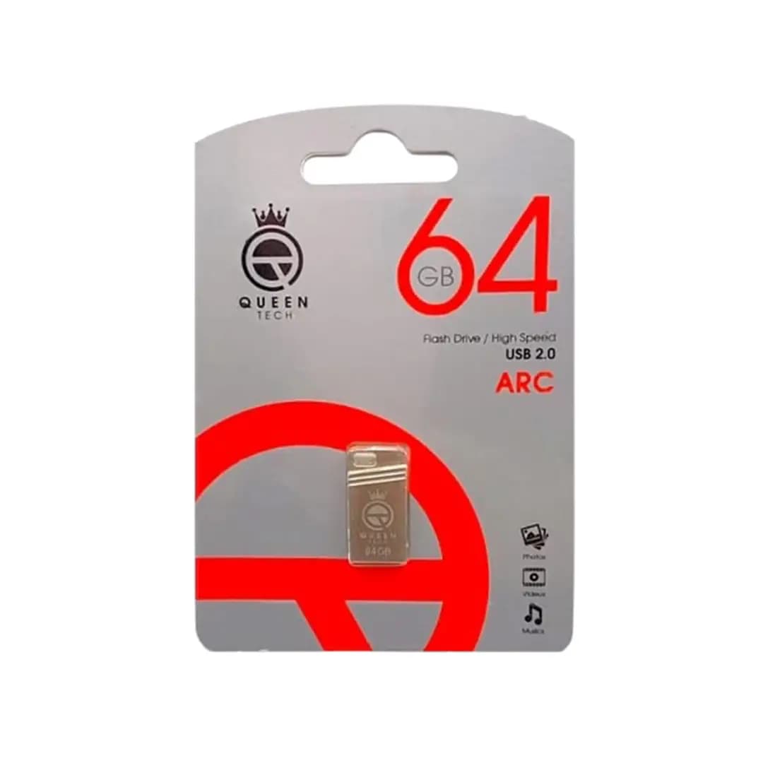 فلش مموری کوئین تک مدل ARC 64G QUEEN باظرفیت 64 گیگابایت
