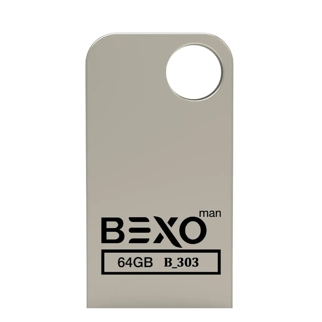 فلش مموری بکسو من مدل B-303 64G BEXO MAN باظرفیت 64 گیگابایت