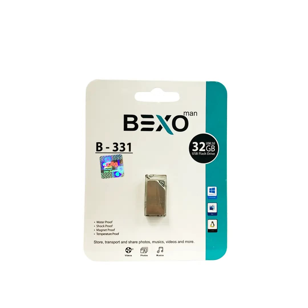 فلش مموری بکسو من مدل B-331 32G BEXO MAN با ظرفیت 32 گیگابایت — تصویر ۲