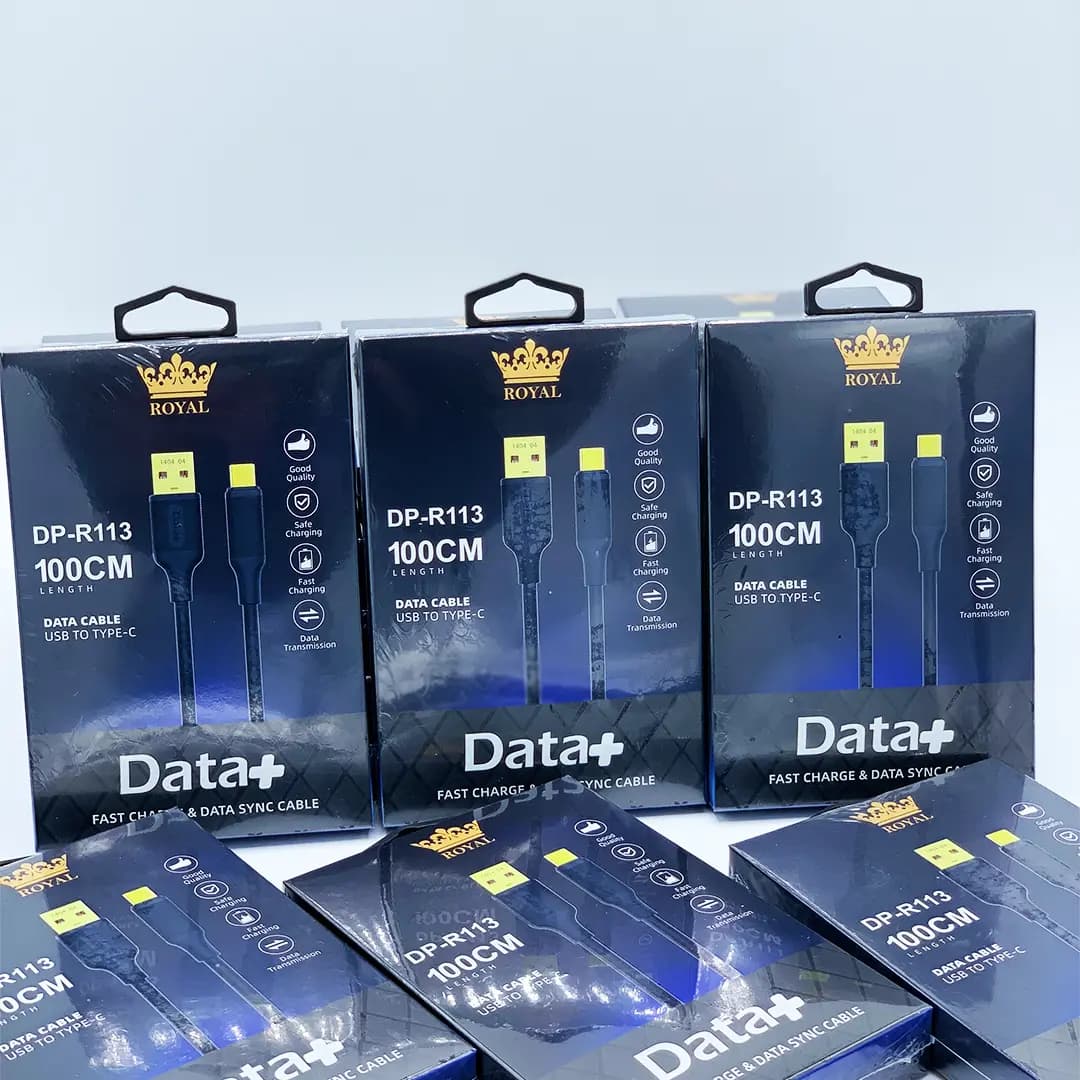 کابل شارژ USB TO TYPE-C دیتا پلاس مدل DATA PLUS DP-R113 — تصویر ۵