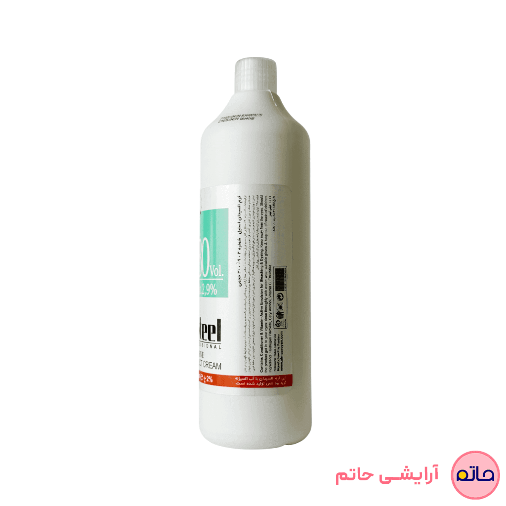 اکسیدان کم آمونیاک استیل 9% حجم 1 لیتر — تصویر ۲