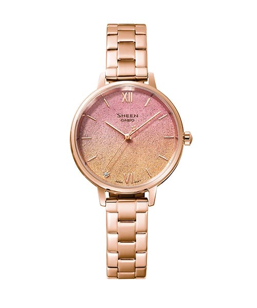 ساعت مچی زنانه SHEEN مدل CASIO-SHE-4548PG-4AUDF