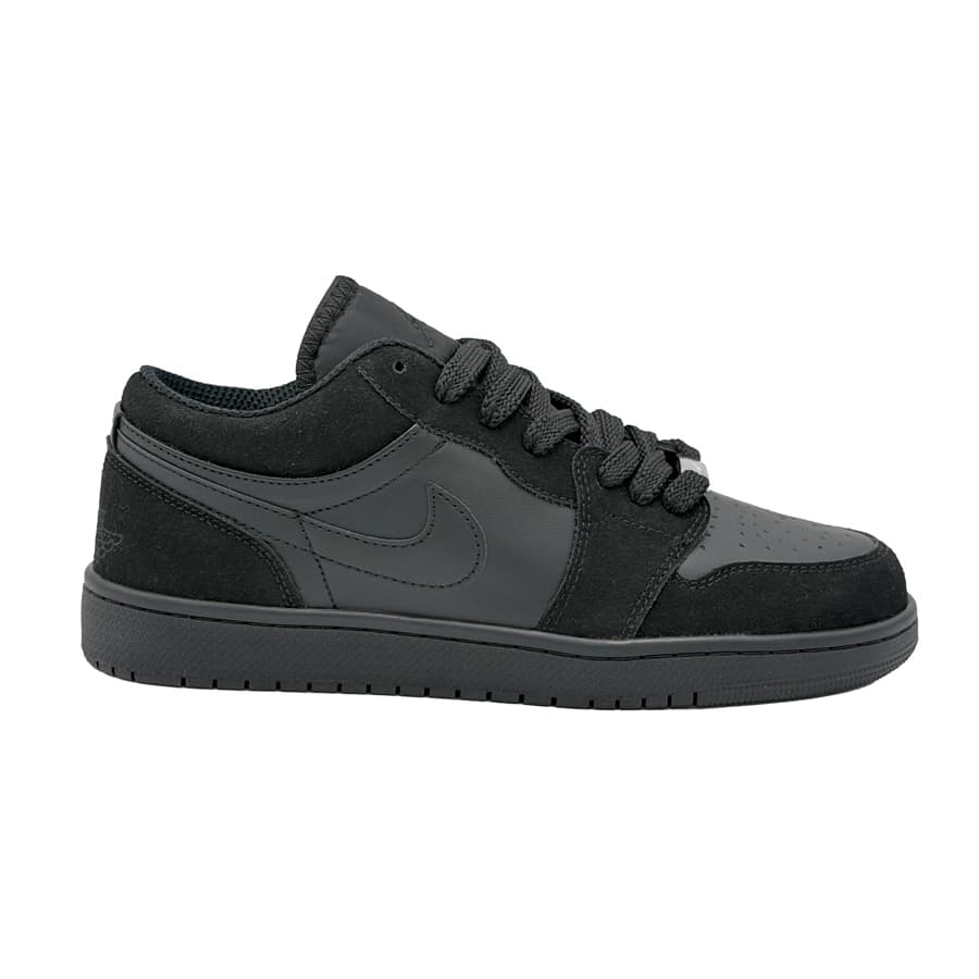 کتونی اسپرت مردانه مدل نایک جردن1 Nike Jordan رنگ مشکی اشبالت کد 51197
