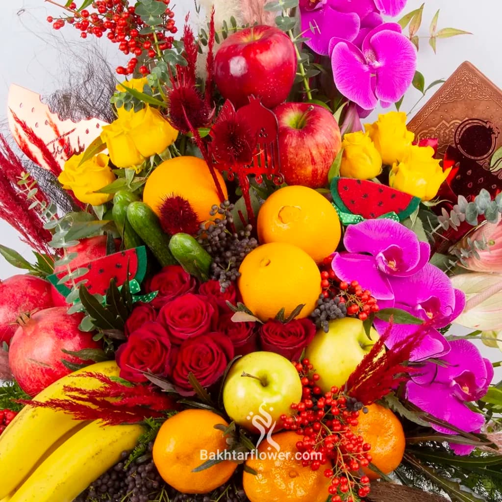 سبد گل یلدای شماره 2 — تصویر ۴