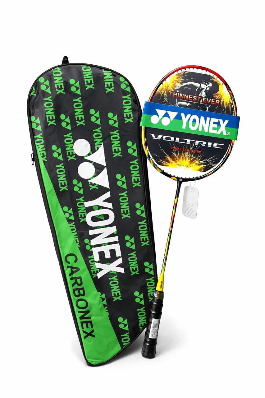 راکت بدمینتون Yonex carbonex Voltric اورجینال با کاور فابریک کد 201026 — تصویر ۴