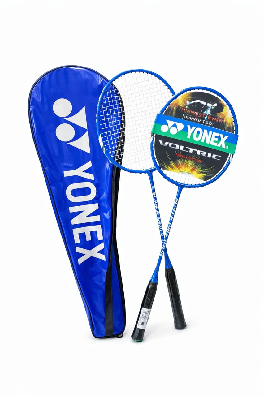 راکت بدمینتون YONEX VOLTRIC کد 3382 با کاور بسته دو عددی