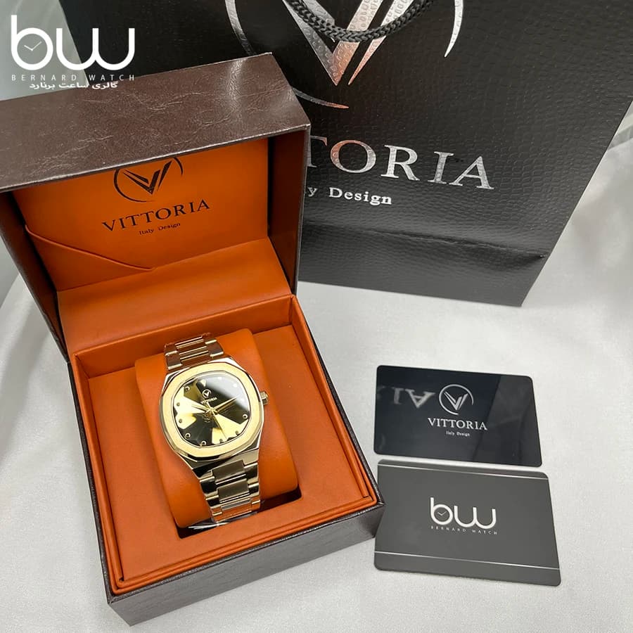 ساعت مچی ویتوریا مردانه مدل Vittoria VT3367G-5 — تصویر ۴