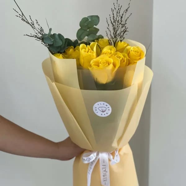 دسته گل لوکس اولیور – باغچه — تصویر ۲