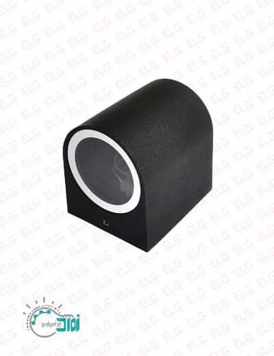 چراغ دکوراتیو نیم دایره یک طرفه IP54 کد 110/1