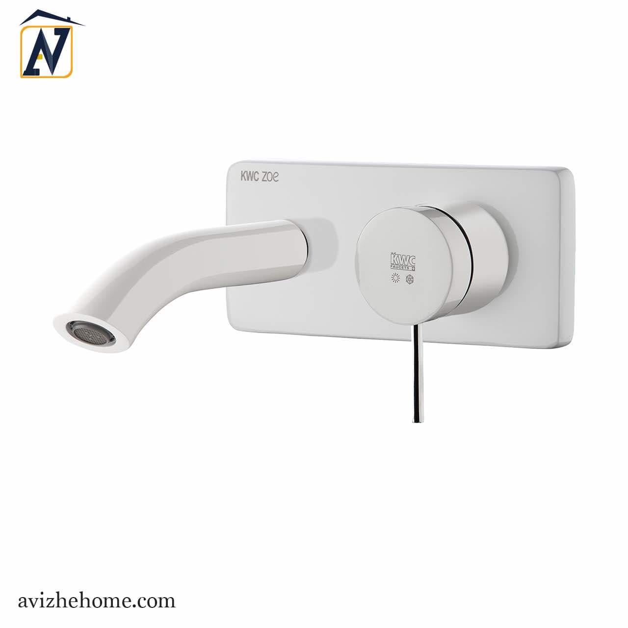شیر توکار متعلقات روشویی کی دبلیو سی مدل زو — تصویر ۳