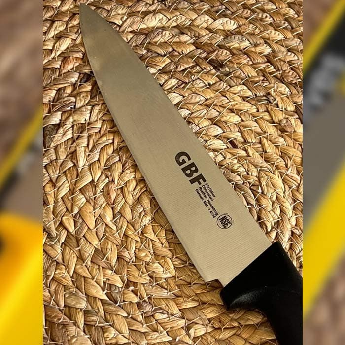 چاقو آشپزخانه بزرگ وارداتی GBF اورجینال کد REF-723 — تصویر ۴