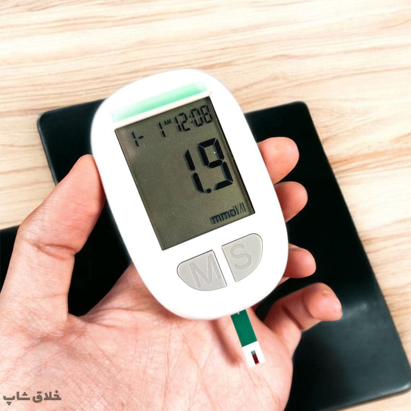 دستگاه تست قند خون (با 50 نوار تست) GS61 — تصویر ۴
