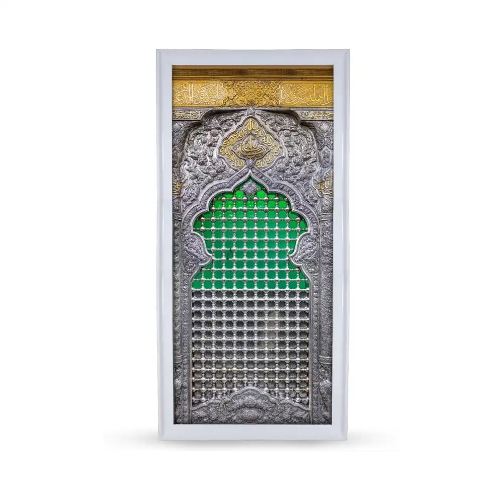 قاب محرم مخمل ضریح امام حسین علیه السلام کد 53342