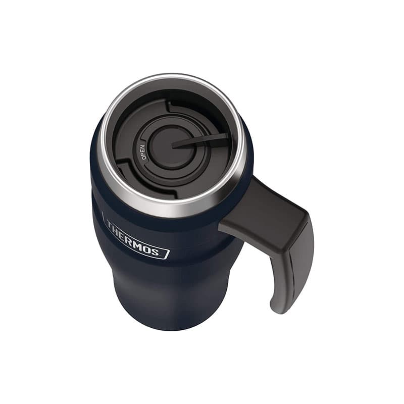 ماگ دسته دار ترموس کینگ – thermos stainless king travel mug 470ml — تصویر ۲