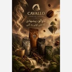 قهوه اسپرسو 80 روبوستا 20 عربیکا 500 گرمی،آسیاب شده — تصویر ۲