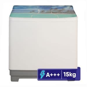 ماشین لباسشویی 15 کیلوگرم نیمه اتوماتیک ریتون مدل RWM-1603 TGS