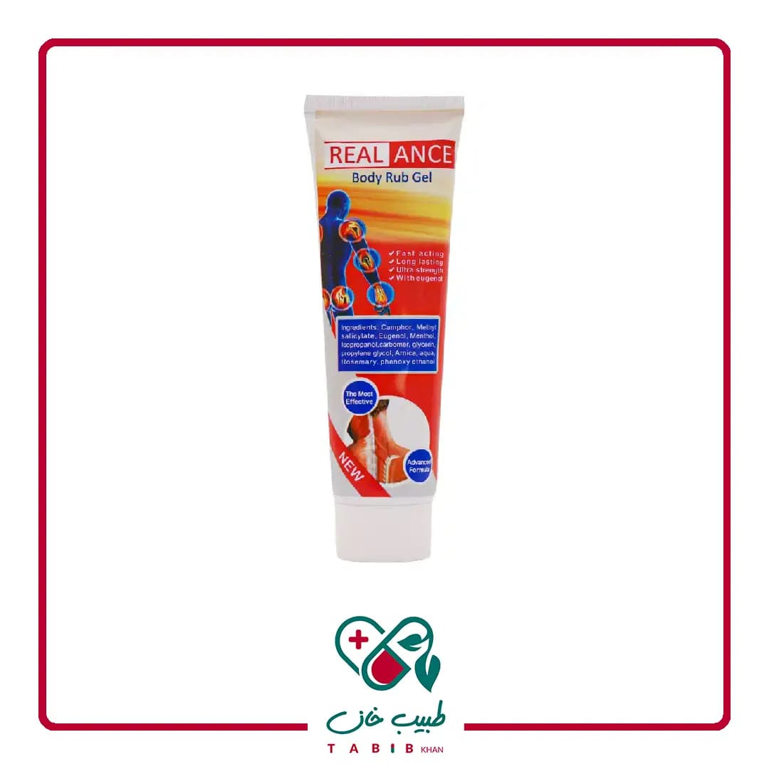 آرژل ژل درد موضعی عضلات و مفاصل ریلنس مدل R.Gel دایان 100 میلی لیتر/Dayan Real Ance Muscles and Joint Rub Gel 100 Ml