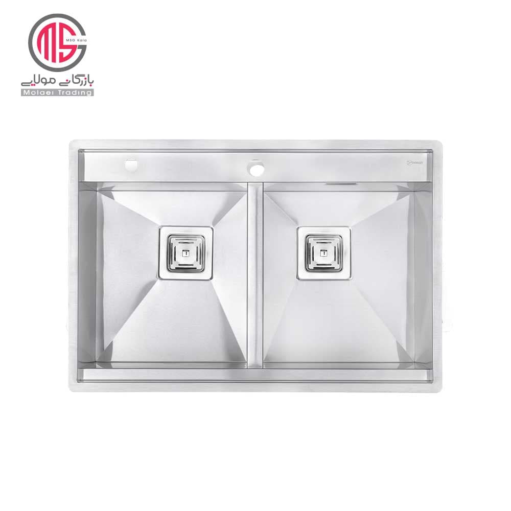 سینک دست ساز درسا مدل DS3804-74