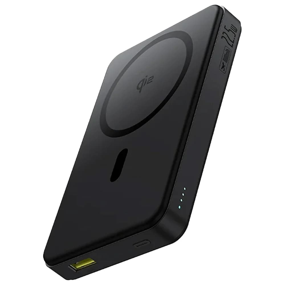 پاوربانک بی‌سیم 22.5 وات بیسوس مدل Airpow Ⅱ Qi2 Magnetic ظرفیت 10000 میلی‌آمپر ساعت — تصویر ۱۲