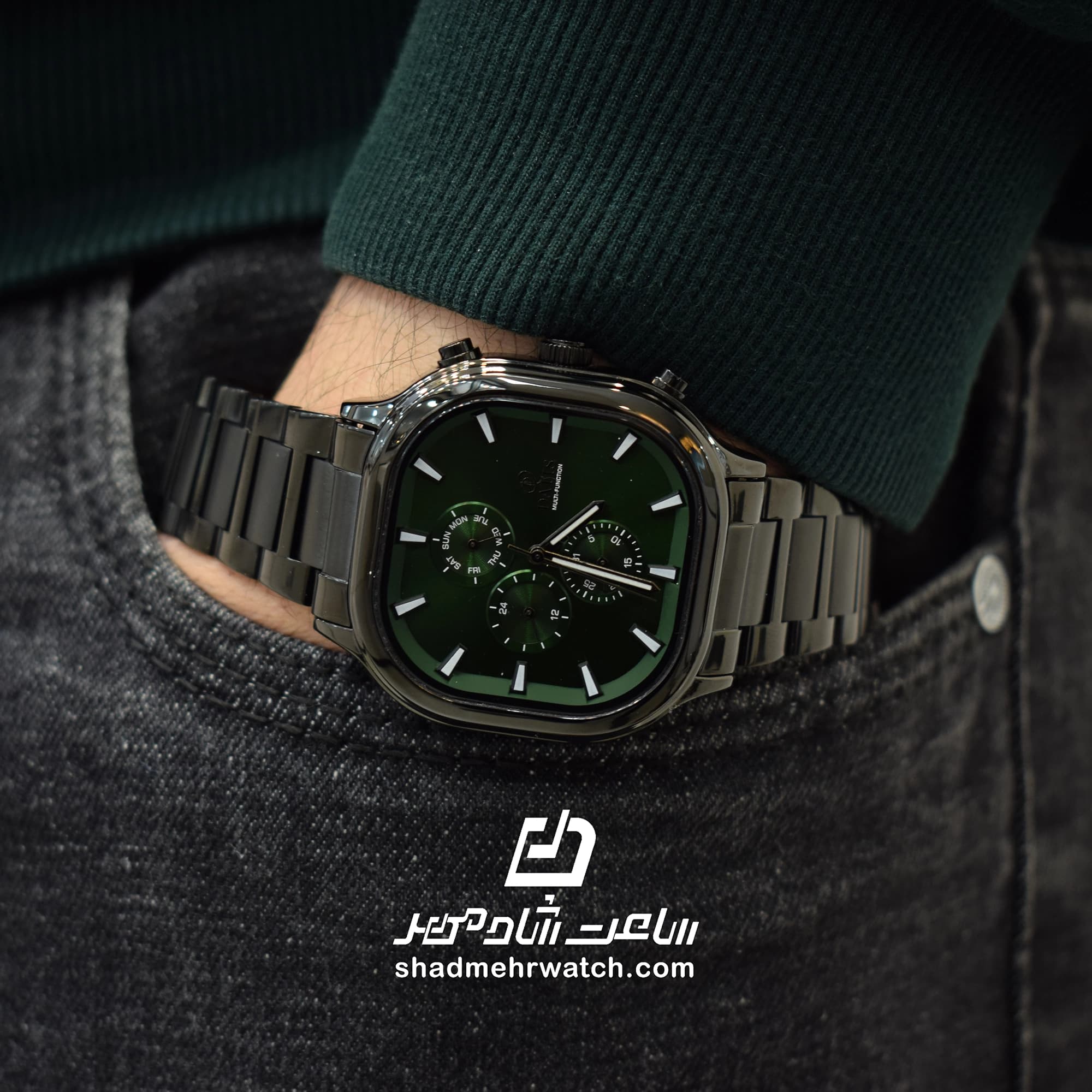 ساعت مچی مردانه DATIS مدل D8996G — تصویر ۲