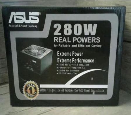 پاور ایسوس Power Asus 280 black (with shield) — تصویر ۲