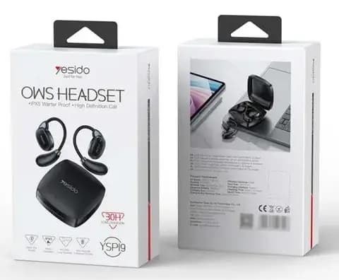 ایرفون هندزفری بلوتوث یسیدو مدل YSP19 القایی yesido ows headset — تصویر ۴