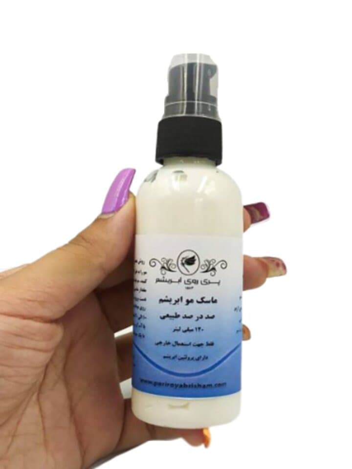 ماسک مو ابریشم طبیعی 120 میل