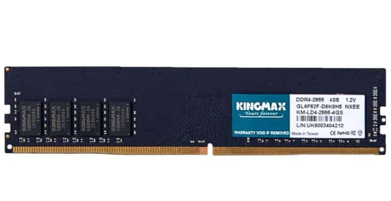 رم کینگ مکس KM-LD4 4GB DDR4 2666MHz CL19 رم کامپیوتر kingmax