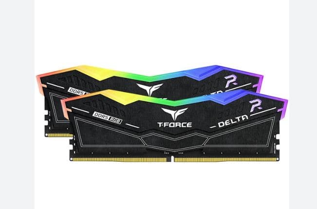 رم DDR5 TEAM GROUP DELTA RGB 5600 16*2 BLACK