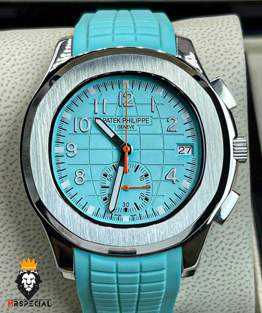 ساعت مچی مردانه پتک فیلیپ مدل اکوانات تیفانی 01157 Patek Philippe Aquanaut — تصویر ۲