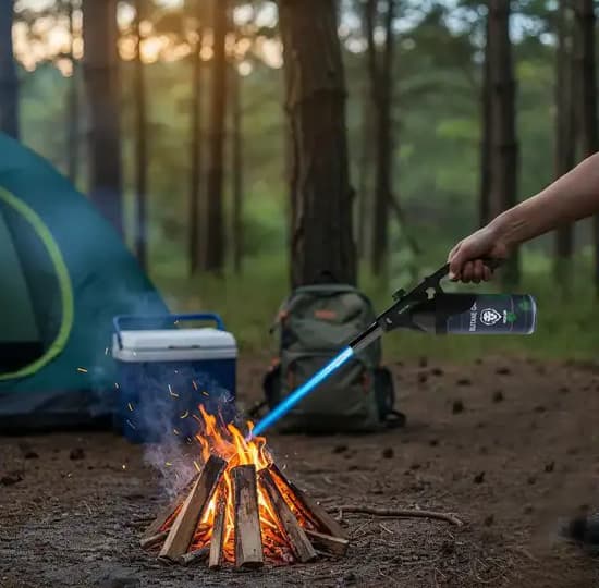 مشعل ضد باد گرین لاین Green Lion GNFIRFLMEX Fire Flame Windproof Lighter — تصویر ۲