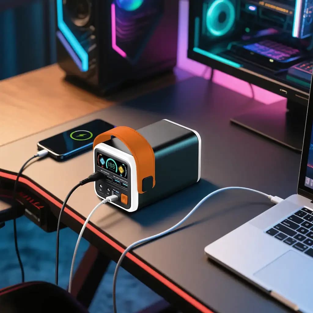 پاور بانک پرودو Porodo PBFCH4560 Power Bank 60000MAH 45W — تصویر ۳